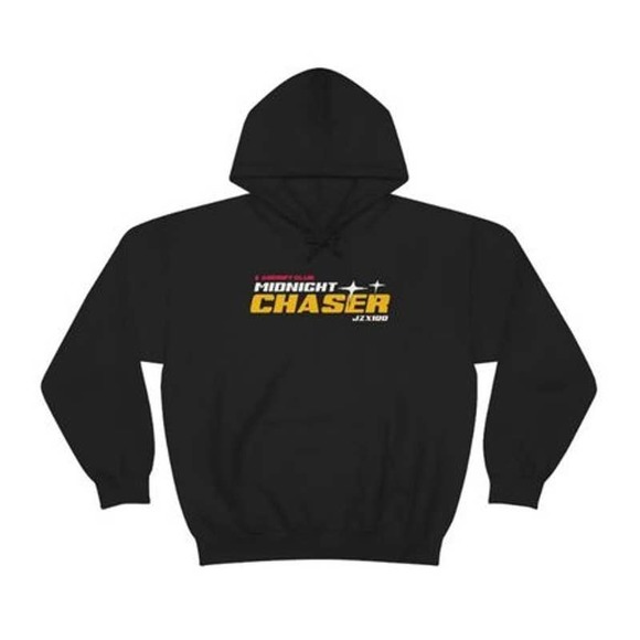Toyota Midnight Chaser Drift Car Anime Hoodie - Picture 2 of 2